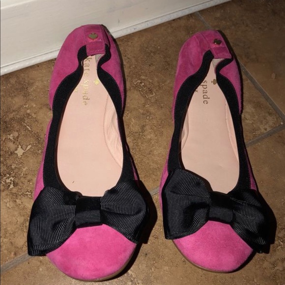 Pink Kate Spade Flats - Picture 2 of 4